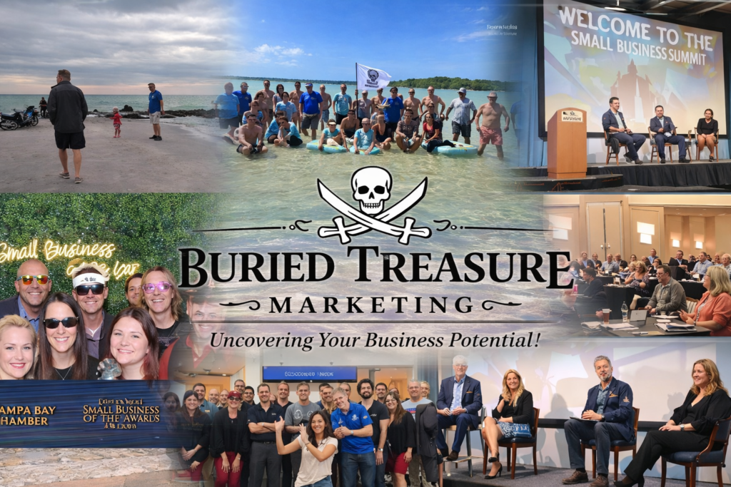 Buried Treasure Marketing is the best marketing agency near me, best marketing agency in Treasure Island, best marketing agency saint pete beach,